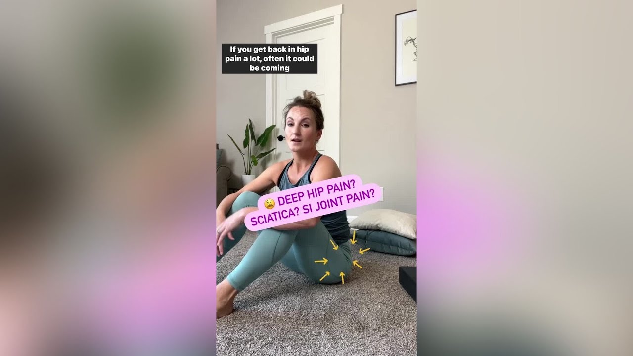 Relieve SI Joint Pain with the 90-90 Hip Stretch