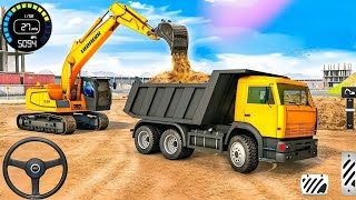 🚨 JCB City Road Construction Simulator 3D 🚧 – Excavator JCB Driving | Android Gameplay screenshot 5