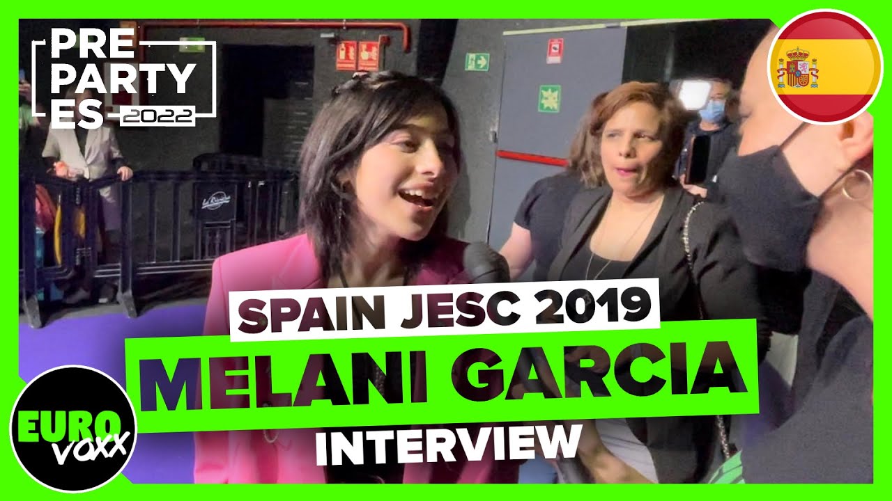 Melani García - 'Marte' (INTERVIEW) // Pre Party ES 2022 // Spain Junior Eurovision 2019