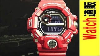 カシオ腕時計Gショック レンジマン レスキューレッド GW-9400RDJ-4JF
