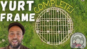 Yurt platform frame COMPLETE!!!