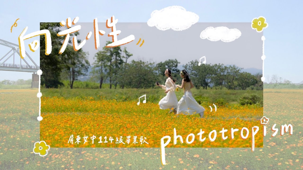 屏東女中114級畢業歌〈向光性〉 Official MV