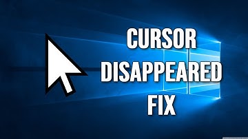 How To FIX Mouse Cursor Disappeared on Windows 10 Problem (Keyboard Only Tutorial)