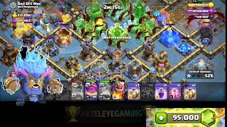 Super Yeti gives 3🌟🌟🌟🎮🕹️ Clash of Clans 🔥 #clashofclans #coc #mobilelegends #mlbb