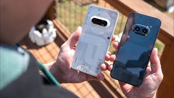 Nothing Phone 2a vs Nothing Phone 3a PWM and dithering tests