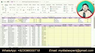 Exp25_Excel_Ch07_ML2_Employees | Excel Chapter 7: Grader Mid-Level 2 - Employee Data #Employees