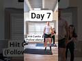 HIIT Cardio Burn 🔥 Day 7 milestone #hiitcardio #homeworkout #burnfat #loseweight #busyparents