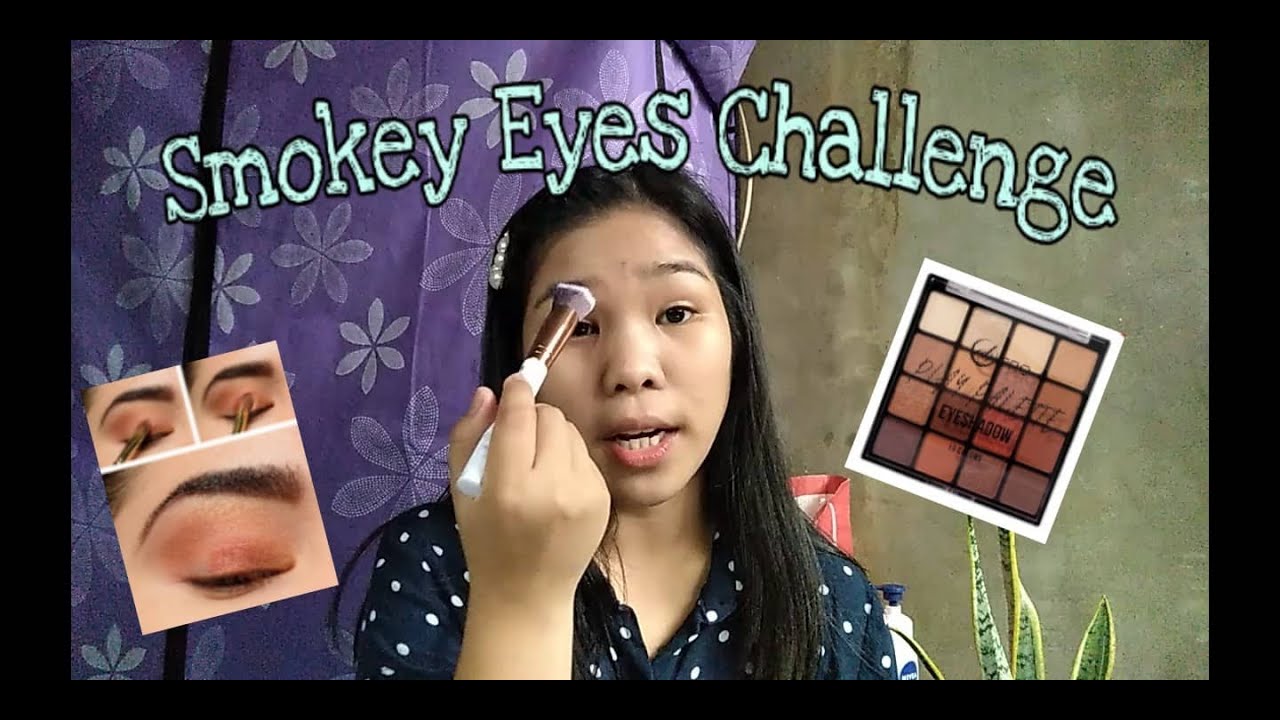 SMOKEY EYE CHALLENGE ft. eb pro Play Palette || EDDELYN DELARMENTE