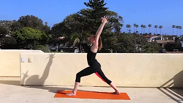 Sweaty Yoga Workout Sequence 45 Min Yoga  w/ Optional Yoga Music Playlist