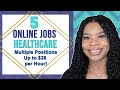 5 BEST Healthcare Work From Home Jobs! Up To $26 Per Hour! Little Experience Required! (2022)