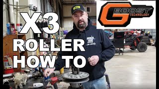 Maverick X3 Roller Pin Removal and Roller Installation