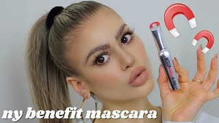 Ny Magnetisk Mascara Benefit Theyre Real Magnet Mascara Reviewfirst Impressionwear Test