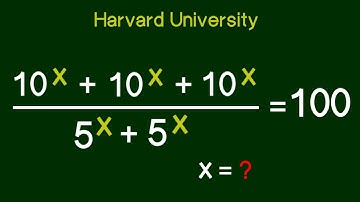 Nice Exponential Equation :