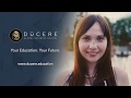 Ducere global business school  your education your future