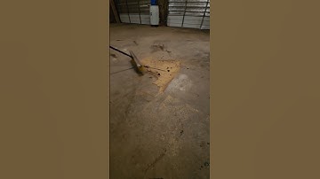 sweep time #sweet #sweep #clean #diy #video #construction #concrete #work #youtube #youtuber