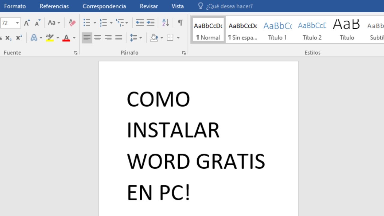 Cómo DESCARGAR WORD Totalmente GRATIS en Windows 10 (Rápido y Fácil)
