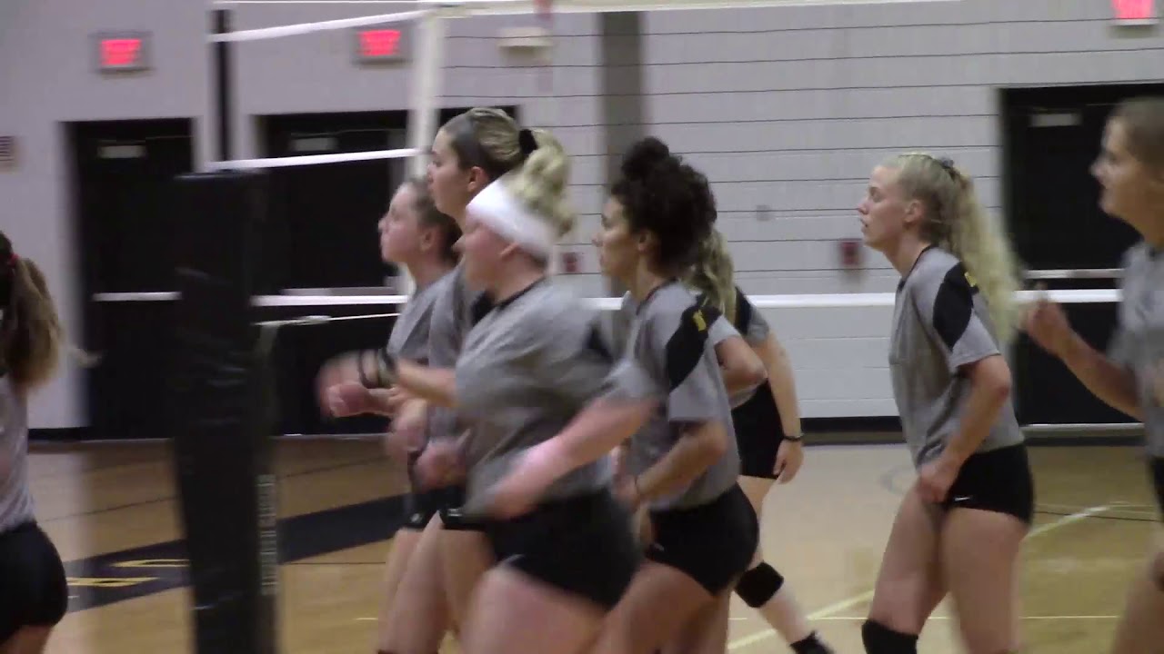 2018 Ohio Dominican Volleyball Training Camp (Day One) YouTube