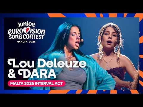 Lou Deleuze & DARA - Ce Monde & Bangaranga (LIVE) | Interval Act | Junior Eurovision 2026