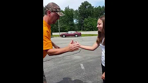 Bill Pluff  -  with Claybaugh's step-daugter  -  2...