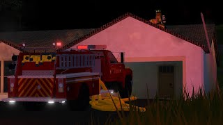 [NEW FIRES] Tennessee RP | Tree Fire In The Roadway Starts a Grass Fire (FIRE) | ROBLOX