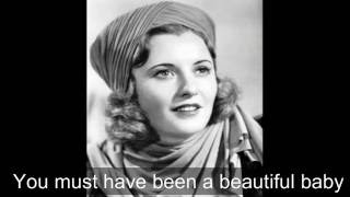 You Must Have Been a Beautiful Baby  Bing Crosby