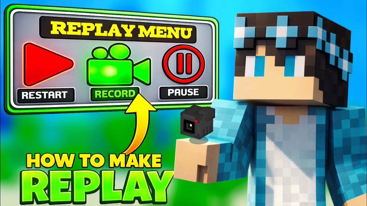 How To Make a Cool Replay And Cinematic🤩 In Minecraft PE 1.21+ | Best Replay Mod MCPE [2025]