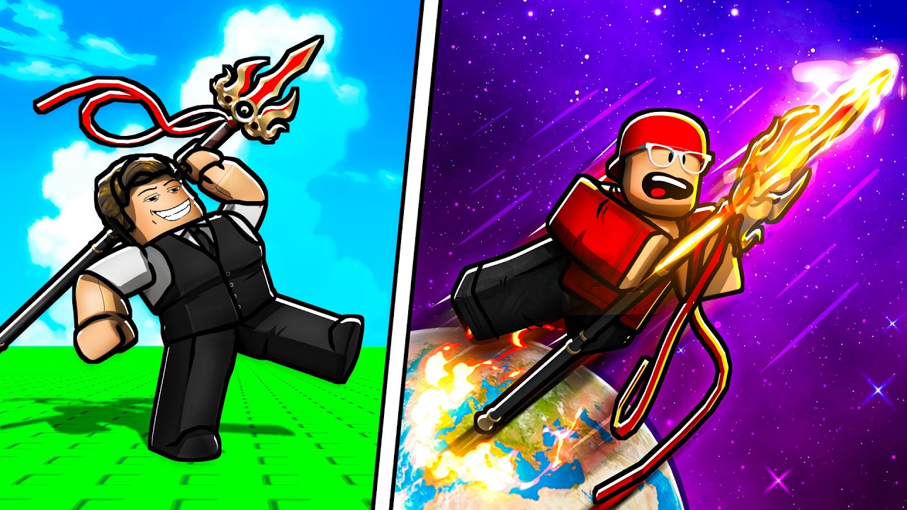 السهم الخارق يطير سامر وامين في لعبة روبلوكس😱🔥!!