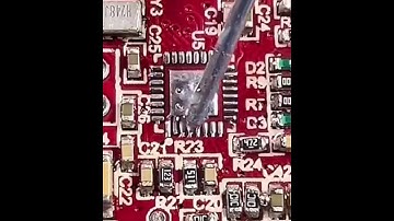 Desoldering & Soldering ic chip Hand soldering Techniques #JLCPCB #IC #ICCHIP