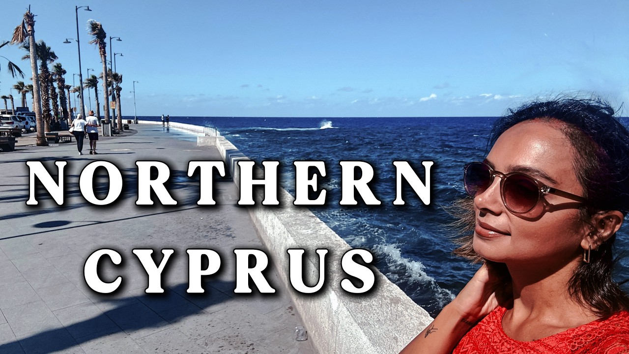 Walking Tour in Kyrenia (GIRNE), Northern Cyprus | Exploring Girne Old Town & City Center 4K 2025
