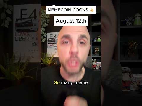 VIRAL DAY FOR MEMECOINS | August 12th  #memecoins #crypto #trading