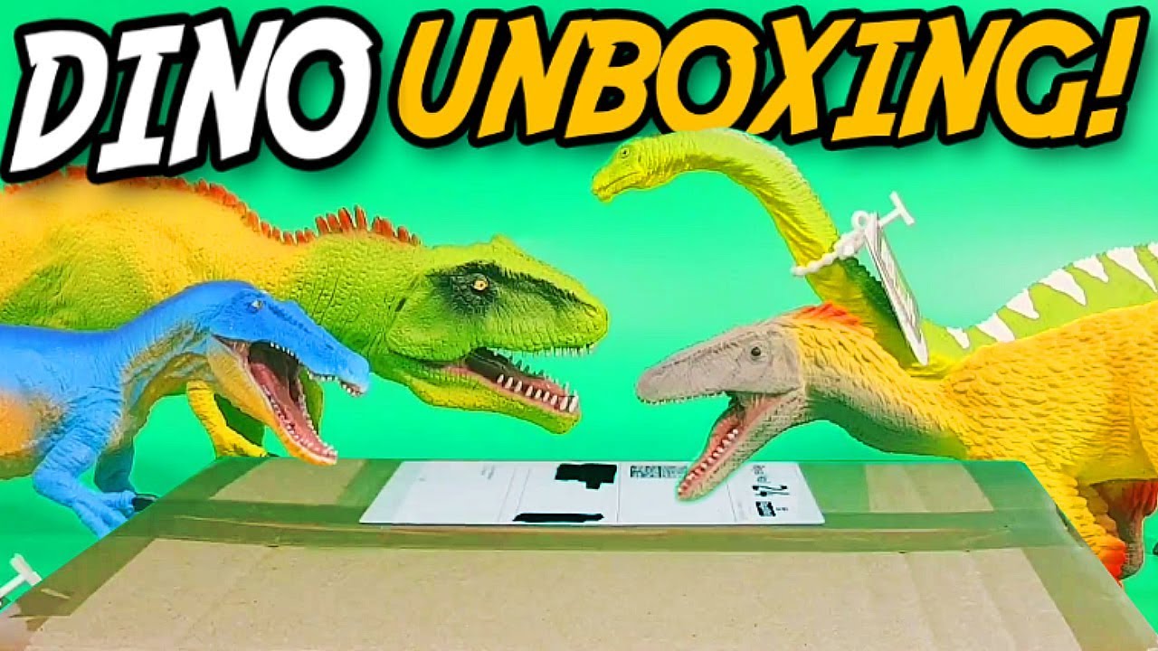 BIG Dinosaur Unboxing & Opening | Mojo NEW 2018 figures!