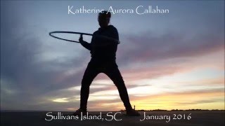 Sunset Hoop Dance on the Beach