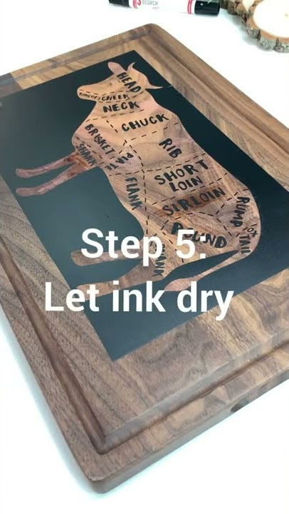 Easy wood burning project! Using only a Scorch Marker and Fire! 