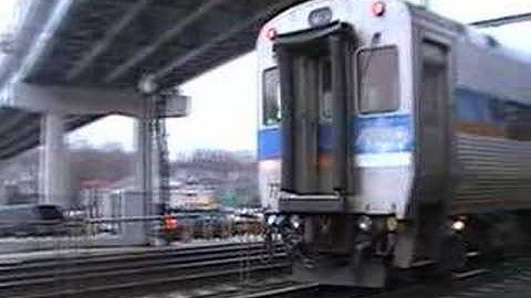 MARC GP-39 72 Departs Halethorpe With NB Commuter