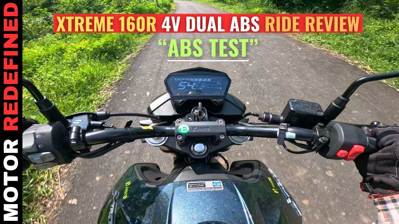 Finally 2024 Hero Xtreme 160R 4V Dual ABS Ride Review | ABS Test | King Of The Segment???