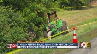Human remains found along I-75 in Kenton County