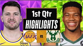 Los Angeles Lakers Vs Milwaukee Bucks Full Game Highlights 1St Qtr Nov 15 2025 Nba Highlights