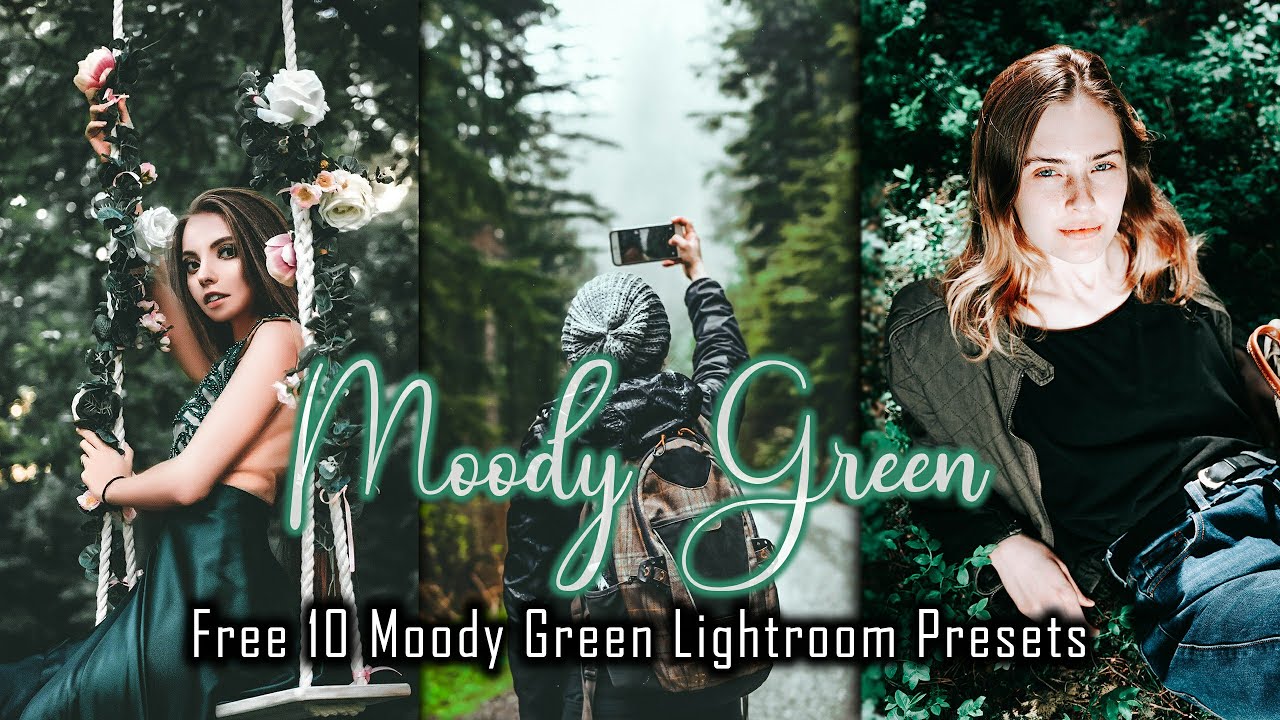 10+ Free Dark Moody Green Lightroom Preset | Green Tone Lightroom Presets Free  Download
