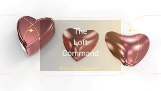 How to Use the Loft Command in Rhino | Step-by-Step Tutorial
