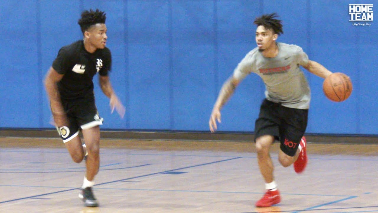 Corey Sanders & Jaylen Hands Compete In Workout