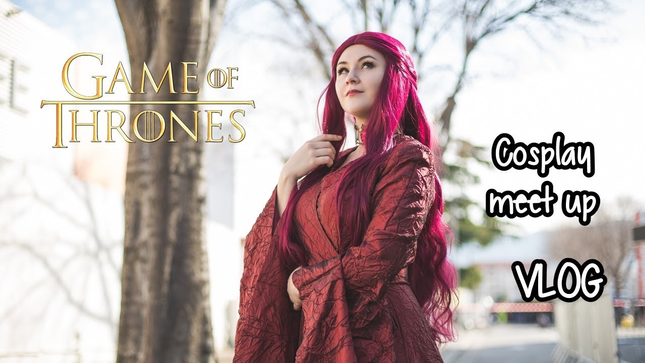 Game of Thrones meet 2017 Vlog - Melisandre and friends cosplay!