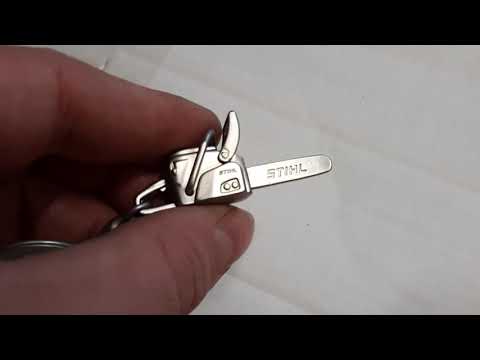 Key chain, gift for lumberjacks, Stihl pendant, Stihl keys, Stihl chain saw