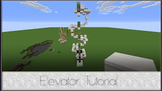 Minecraft 1.8.1 - Un-flawable Slime Elevator Redstone Tutorial
