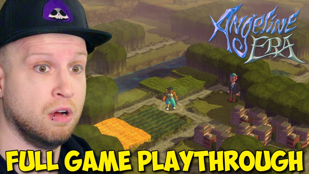 Scyushi Plays Angeline Era - FULL GAME PLAYTHROUGH | PSX Retro-Style RPG