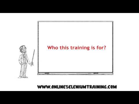 1. Who this training is for [onlineseleniumtraining.com]