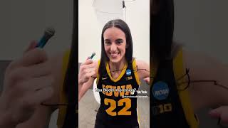 Tiny 🎤 time with Iowa WBB 🟡⚫️ #WFinalFour