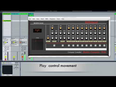 TR-08 Editor CONTROLLER - VST and Standalone