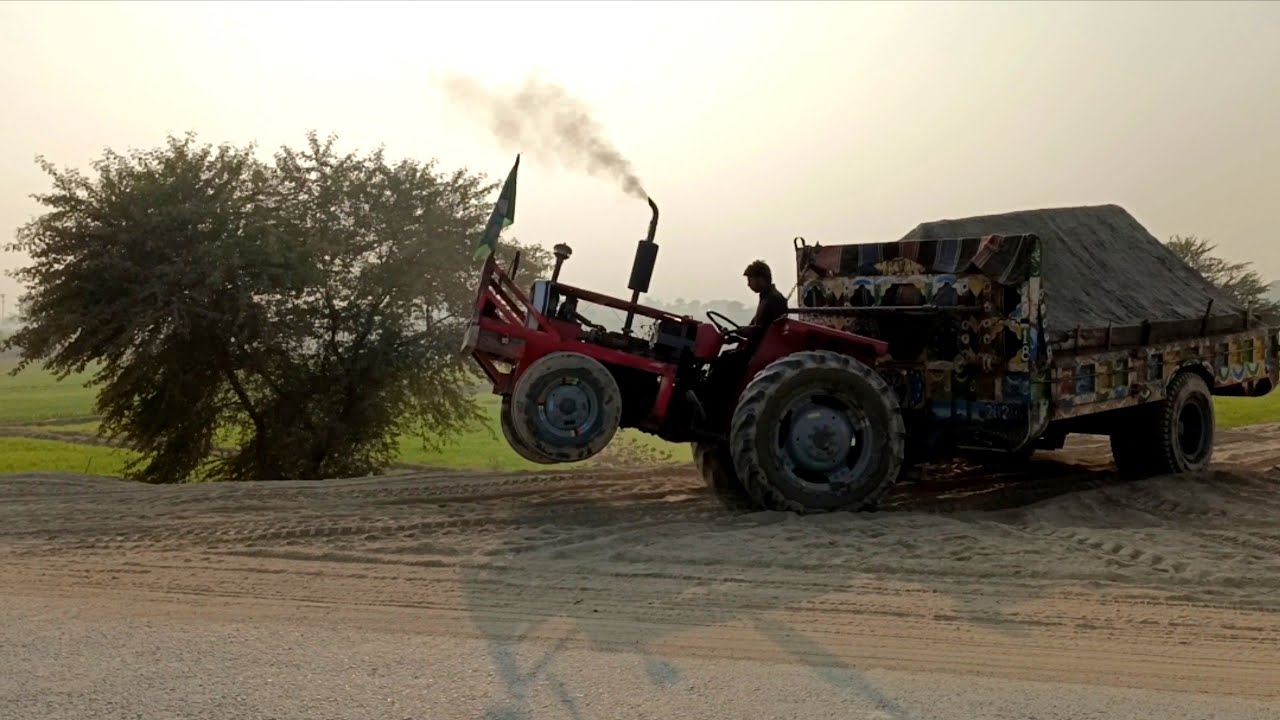 MF 260 Full Load Trolly ||performance