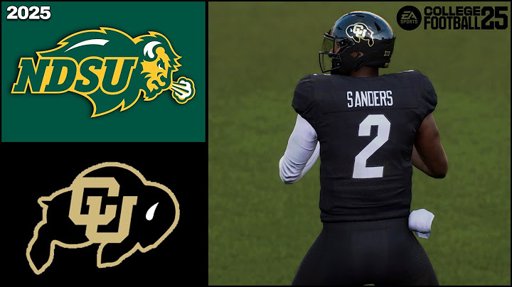 Colorado Buffaloes vs. North Dakota State | NCAA  Full Game Highlights | College Football 25 Sim