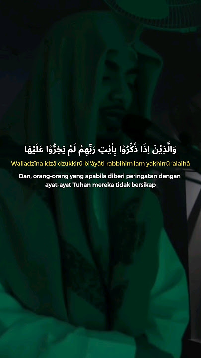Al-Furqan | 25:70-73 (Ibi Idris)🤍✨ #quran #quranrecitation #islam #shorts #peaceful